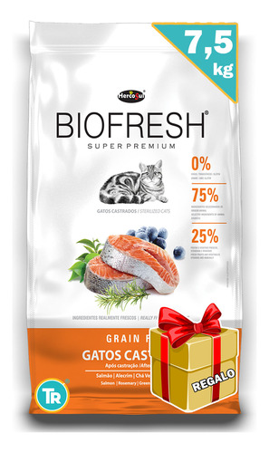 Racion Biofresh Gatos Castrados + Regalo + Envio Gratis