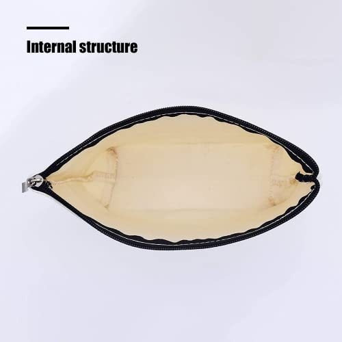 Bolso Maquillaje Grande Para Mujeres 7x10in - Almendro En
