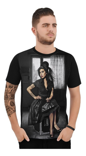 Stompy Camisetas - Amy Winehouse Long Dress Promoção