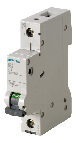 Llave Termica Termomagnetica Unipolar 63a 4.5ka Siemens Xuni