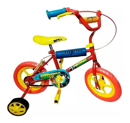 Bicicleta Rodado 12 Bmx Nena Nene Varon Mujer Niño Niña Rueditas Reforzada Liviana Colores Envios Happy Buy