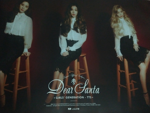 Girls' Generation Taetiseo Póster Dear Santa Ver. B Original