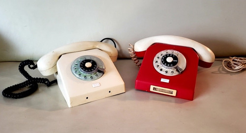 Teléfonos Antiguos Retro Vintage De Colores Años 70 80 