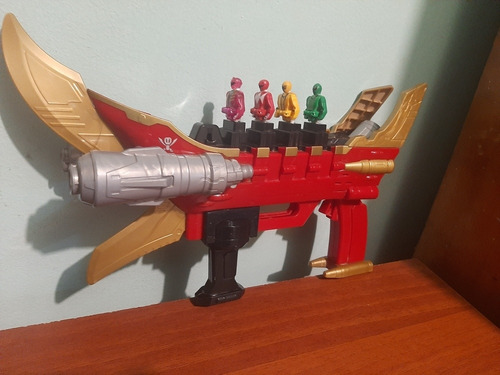 Power Rangers Super Mega Force Cannon Blaster - Barco Pirata (Usado)