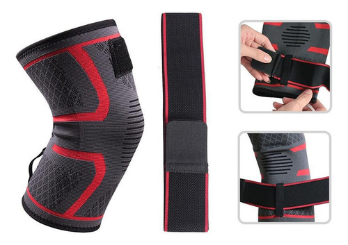 Deportiva Compresión De Elásticas Rodilleras De Par 1
