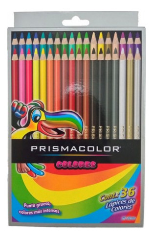 Colores De Madera Prismacolor De 36 Und