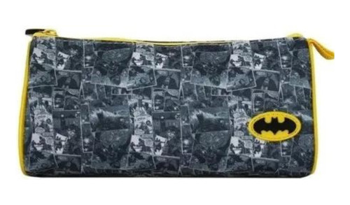 Estuche Piramide Batman Vintage Escolar Niñxs Kids 