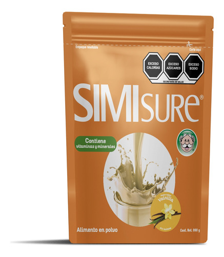 Simisure En Polvo Vainilla 990gr | Farmacias Similares