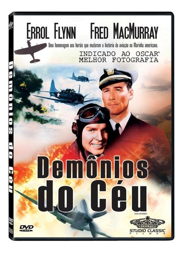 Demônios Do Céu - Dvd - Errol Flynn - Fred Macmurray