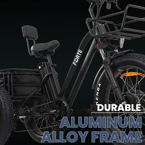 Imagen 7 de 9 de Malisa Electric Trike For Adults 3 Wheel Motorized 750w Bike
