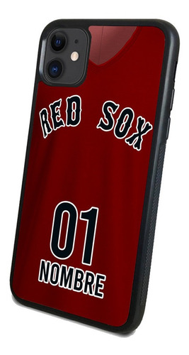 Funda  Tipo Jersey Boston Red Sox Away Todos Los Modelos