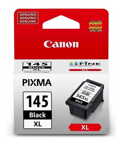 Cartucho Canon De Tinta Pixma Pg-145 Xl Negro/8274b001aa