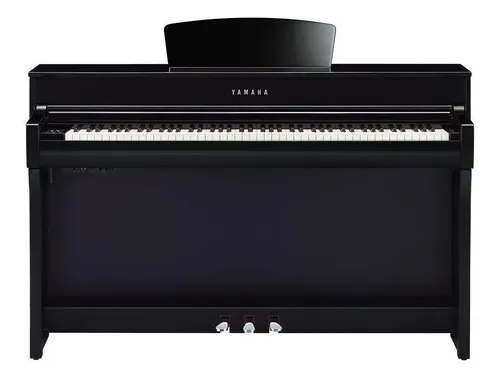 Piano digital Yamaha Clp 735b negro 88 teclas CLP735b Cor Preto Bivolts
