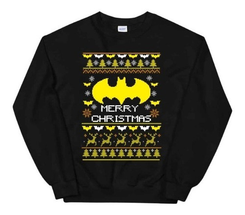 Sudadera Ugly Sweater Batman. Jovenes  Adultos