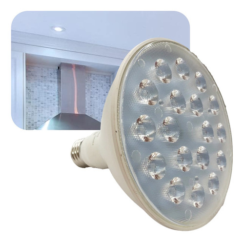 Lampara Led Blanco Dimeable Base E26 6500 K Luz Fría T5094 Luz Blanco Frío