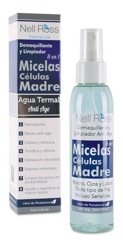 Agua Termal Con Celulas Madre Y Micelas Nell Ross 