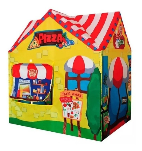 Casita Para Armar La Pizzeria 75x100x105 Cm Tm1 9988 Ttm