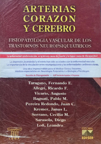 Arterias, Corazon Y Cerebro - Taragano Y Cols - Nuevo