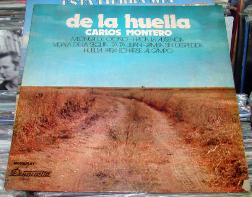 Carlos Montero De La Huella Lp Argentino / Kktus