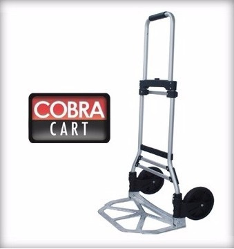 Carro Zorra Plegable Aluminio 90kg - Cobra Cart