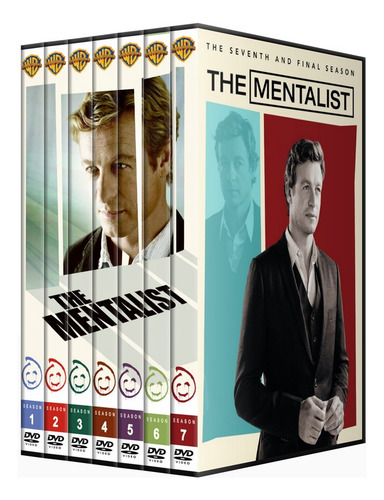 The Mentalist Dvd - Temporadas Completas - 7 Temporadas