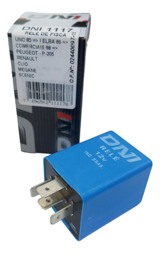 Relay Relet Peugeot Renault Luz Cruze 4 Pin