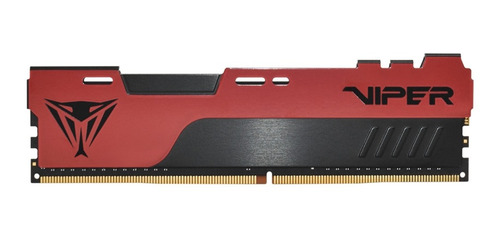 Imagen 1 de 3 de Memoria RAM Viper Elite II gamer color negro/rojo 16GB 1 Patriot PVE2416G320C8