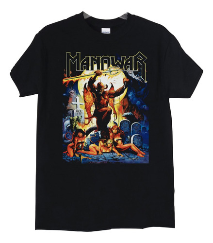 Polera Manowar Hell On Earth Iv Metal Abominatron