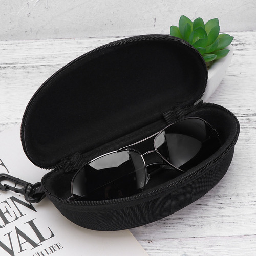 Estuche Universal Para Anteojos Con Cremallera Antipresión P