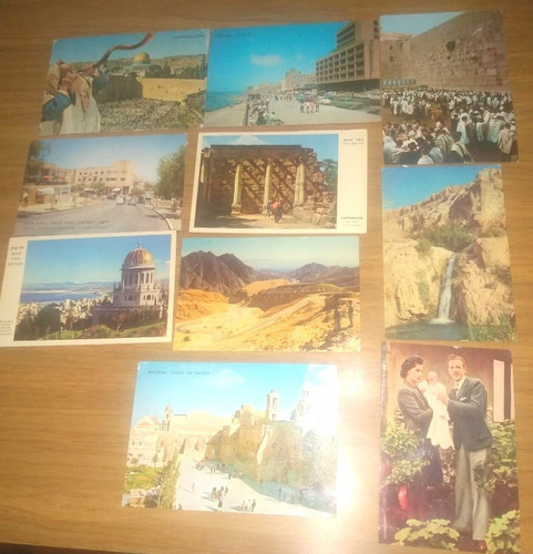 Postales Retro De Israel (lote X10u.)