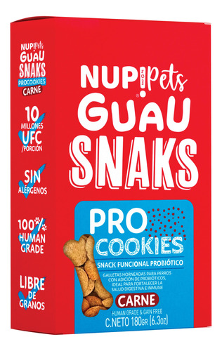 Nup!pets Pro Cookies (carne)