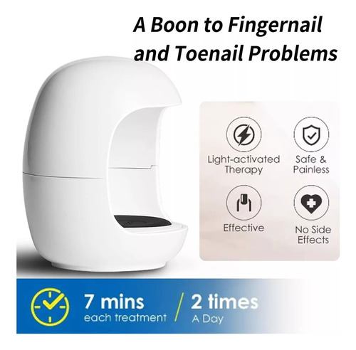 1x Máquina De Fototerapia De Uñas Para Eliminación De Hongos