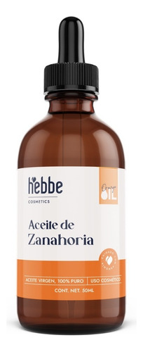 Aceite De Zanahoria Puro Virgen Antioxidante 50ml Tipo de piel Sensible