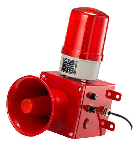 Advertencia De Emergencia Alarma Industrial 110v 130db