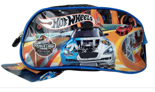 Cartuchera Hotwheels Escolar Niños