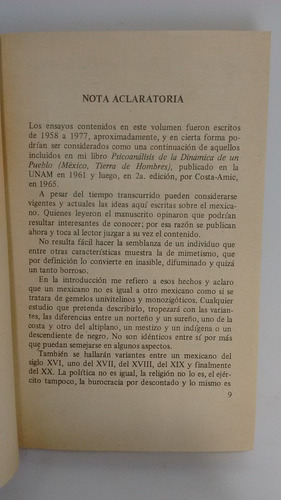 El Mexicano, ¿un Ser Aparte? (Usado)