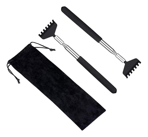 Masajeador Extensible De Acero Inoxidable Para Raspar La