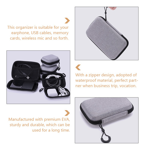 Organizadores De Cables Para Cables, Bolsa De Almacenamiento