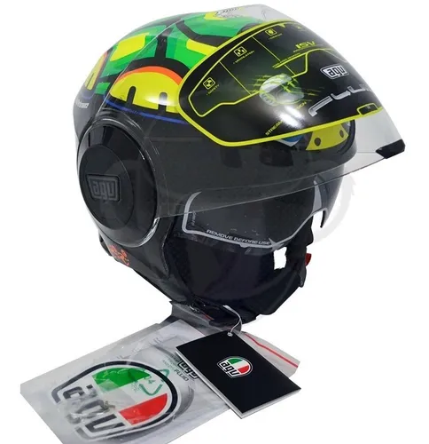 Casco jet agv tartaruga new arrivals