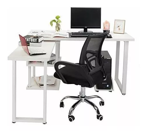 Sillas de escritorio de oficina en casa, silla ergonómica de oficina, silla  de profesor, silla de malla con respaldo medio, silla giratoria para