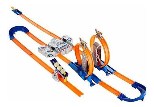 Hot Wheels Track Builder Total Turbo Takeover Track Set