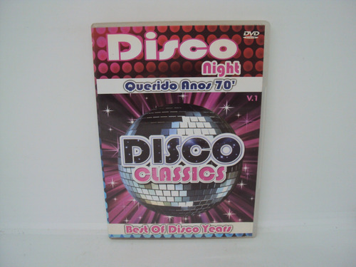 Dvd Disco Night Querido Anos 70 Disco Classics E8b2 (Usado)