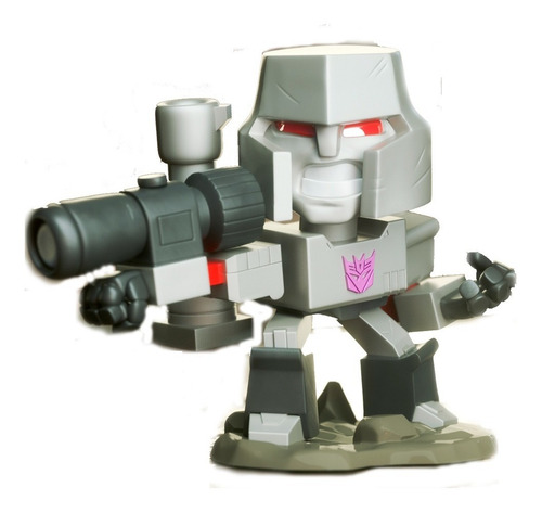 Imagen 1 de 4 de Muñeco Megatron Figura Transformers Para Pintar Chibi