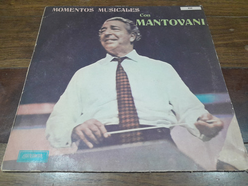 Vinilo - Mantovani - Momentos Musicales Con... - Arg - 1974