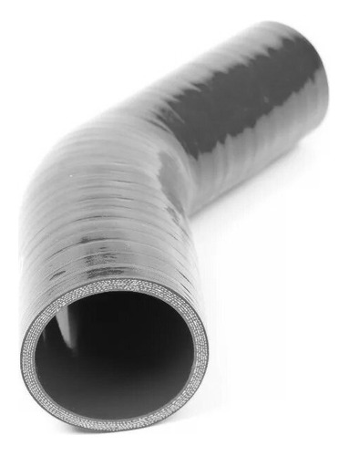 Manguera Silicona Codo 45° 32mm Gt Hose Negro