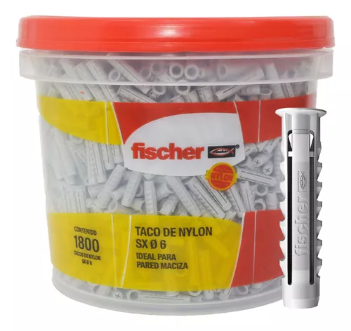 Taco FISCHER para Pared Hueca SX 6 x 30 100 Unidades