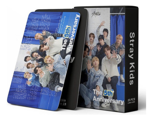 55 Photocards Stray Kids - 5to Aniversario