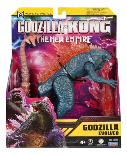 Godzilla X Kong El Nuevo Imperio Godzilla Evolucionado 15cm 