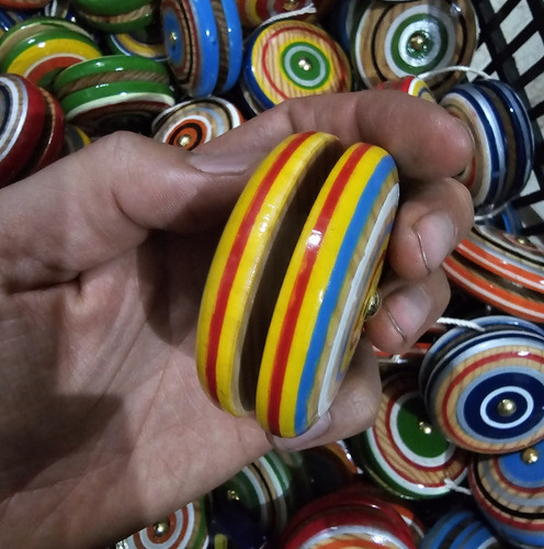 40 Juguetes Típicos Mexicanos Yoyo, Trompo, Balero Y Tambor