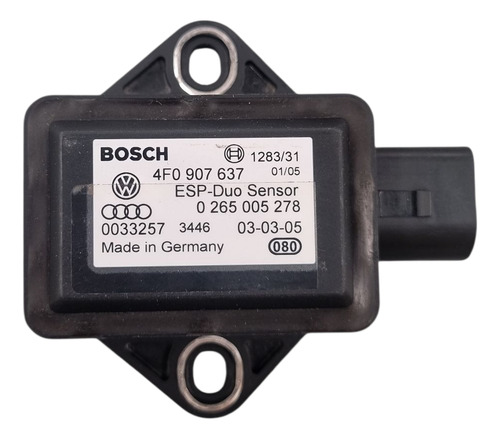 Sensor Velocidad Audi A4 B7 05-07 #4f0 907 637 (Usado)